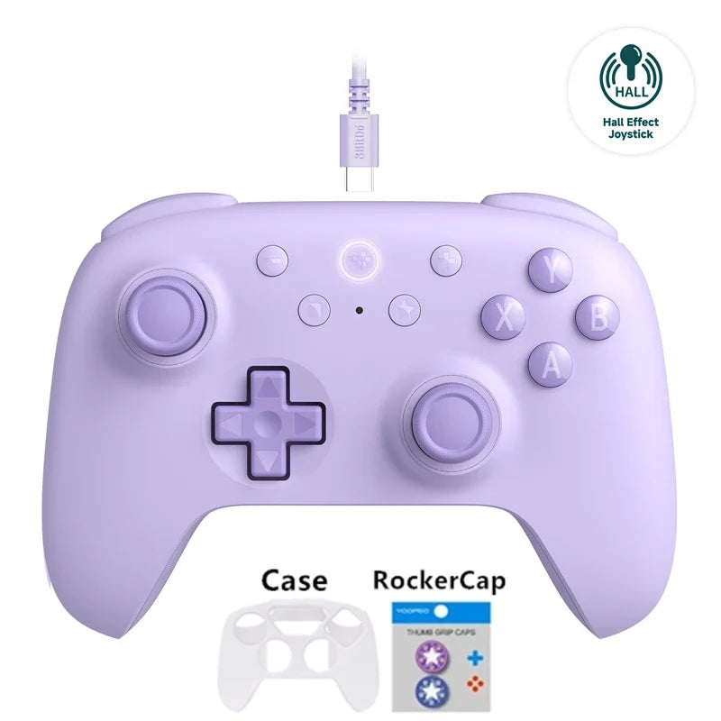 8BitDo Ultimate 2C Wired Controller, Hall Effect, PC & Android