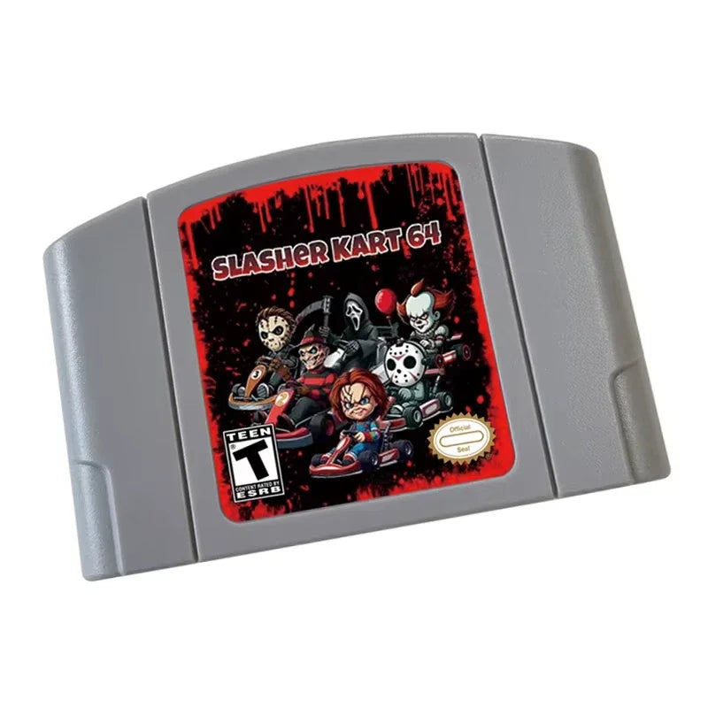 Slasher Kart 64 N64 Game Cartridge US Version English