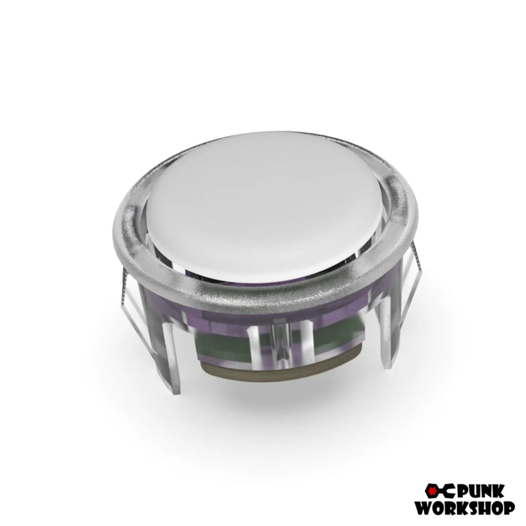 Punk Workshop PWS V2 Arcade Button Kit, 1x 30mm and 11x 24mm