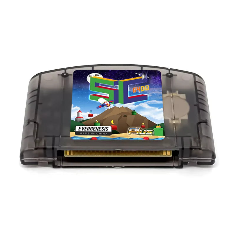 EVERGENESIS SC64 Open Source N64 Flash Cart 16GB Card 64DD