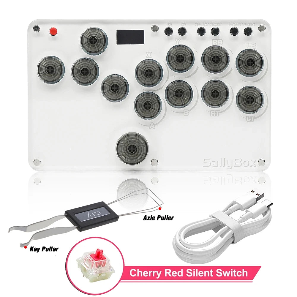 Sallybox SOCD Hitbox Controller for PC, Android, PS4, Switch