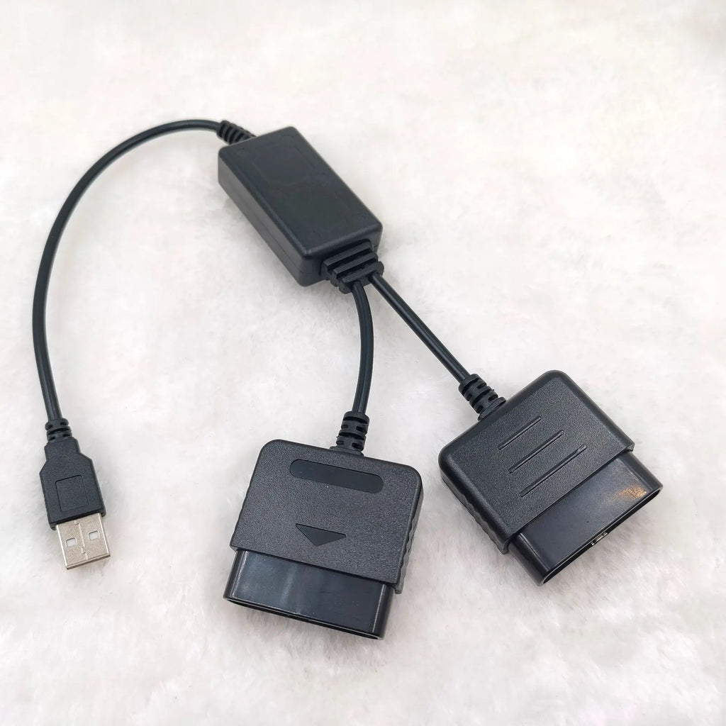 Gamepad Cable for PS2 Controller to PS3 and PC USB Adapter
