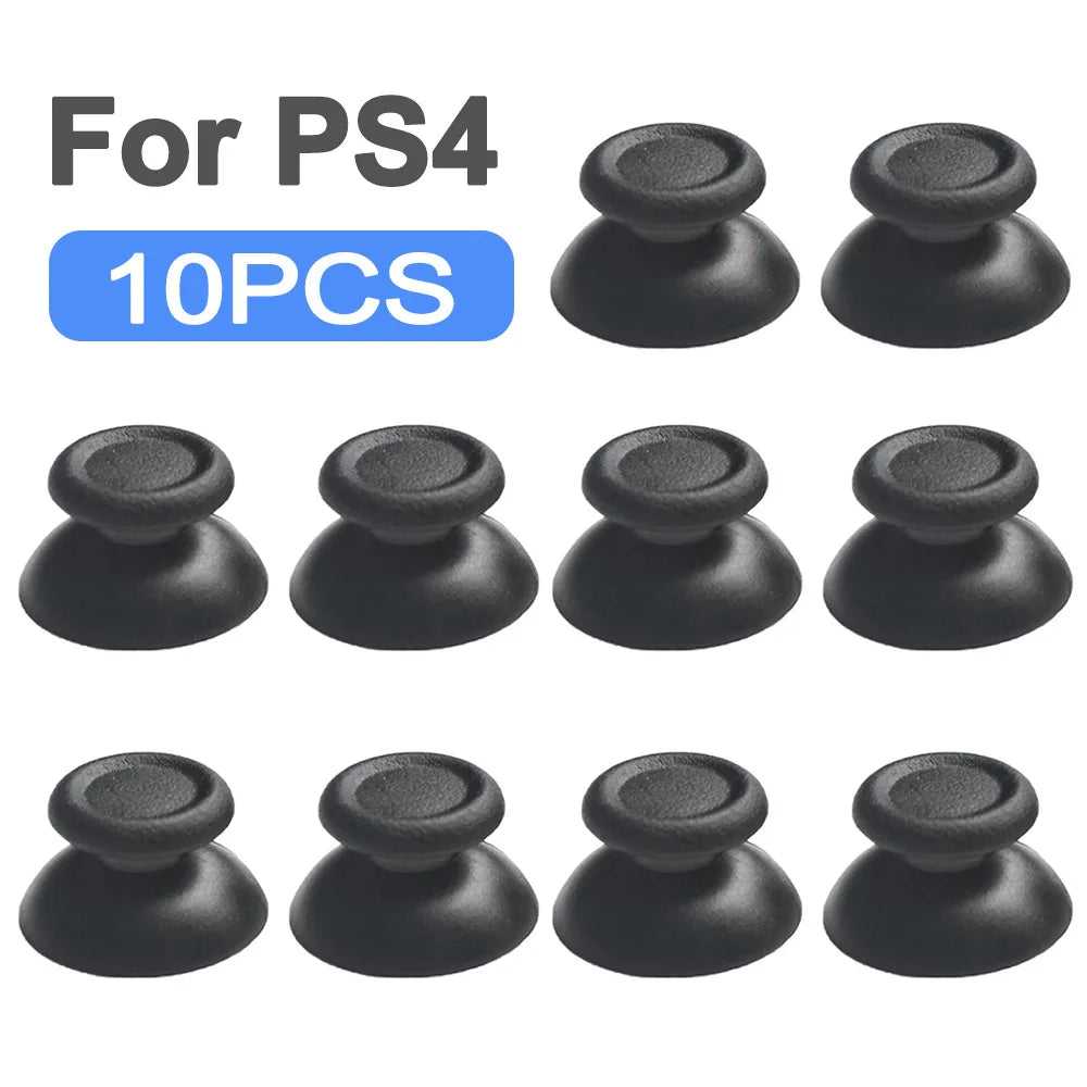 10pcs Replacement Thumbsticks for PS5 PS4 PS3 Xbox One 360