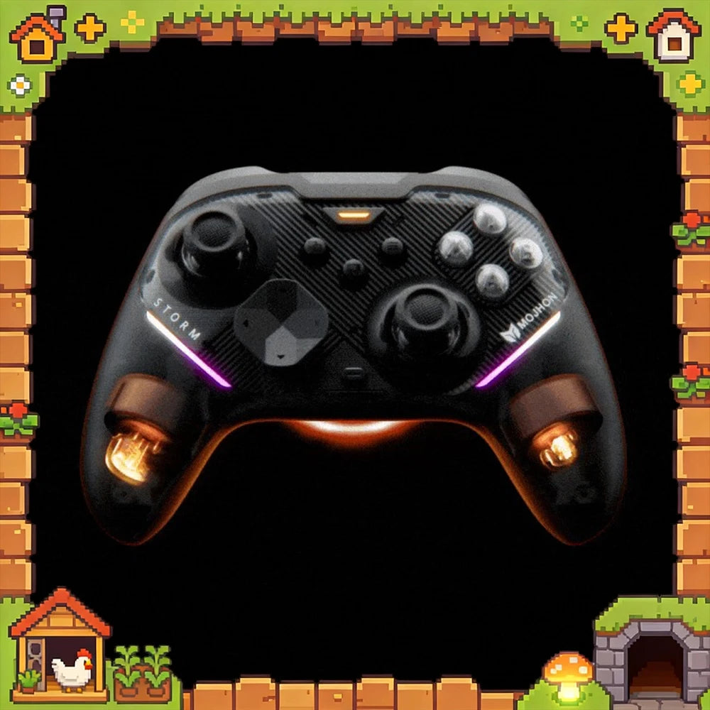 MOJHON Gale2 Gamepads Wireless Three Mods Dual-mode Hall Trigger Game Handles 1KHZ Sensory Rate Of Return PC Accessories Gifts