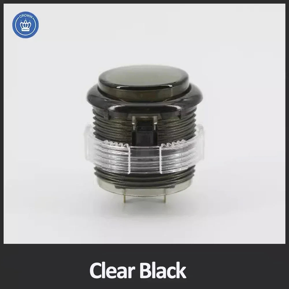 Original Korean CROWN 203C-S 30mm Silent Arcade Push Button Cherry Switch for Fight Stick Hitbox Joystick DIY PC PS3 Xbox