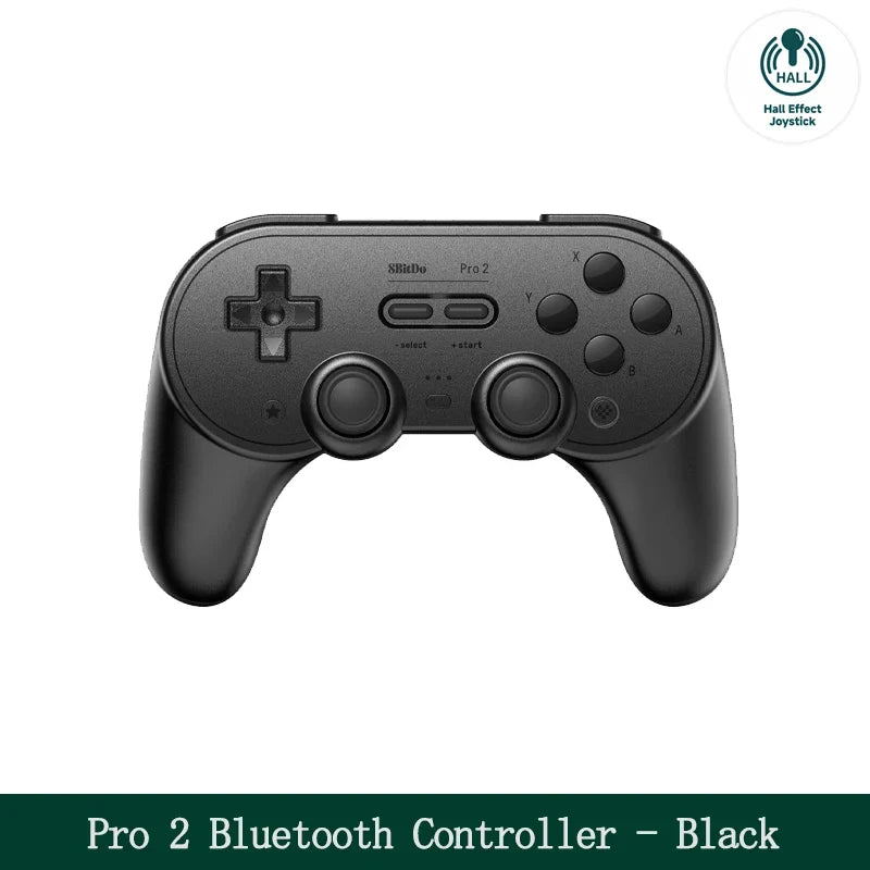 8BitDo Pro 2 Bluetooth Gamepad with Hall for Switch, PC, Android