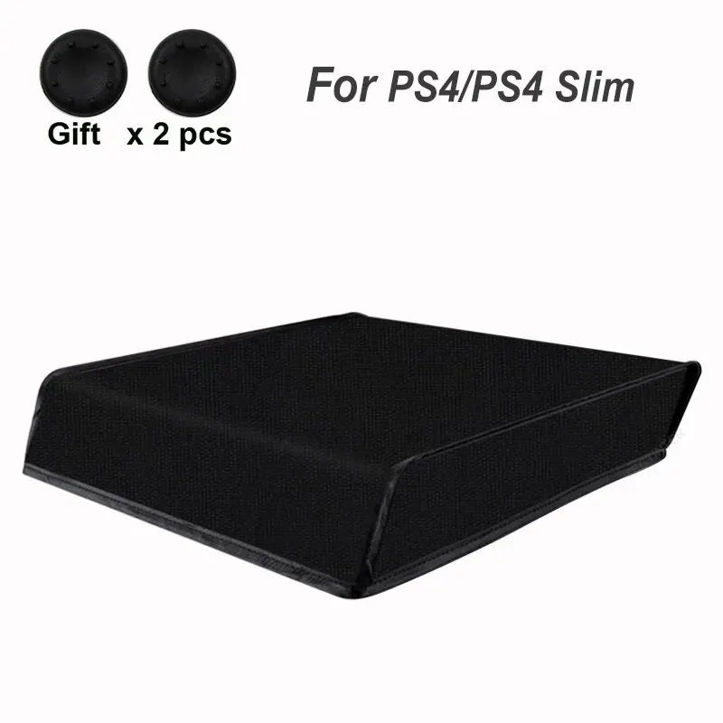 Soft Dustproof Cover Case For PS4 Slim/Pro For Sony Playstation 4 Game Console Controller Dust Proof Canvas Sleeve For PS4 Pro