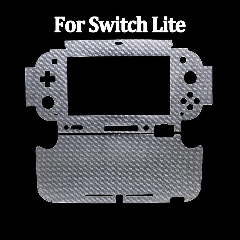 1PC Anti Scratch Carbon Fiber Full Body Skin Sticker Protective Film For 2DS/3DS/New 2DSXL/3DSXL/NDSL/NDSI XL/Switch/2/Oled/Lite