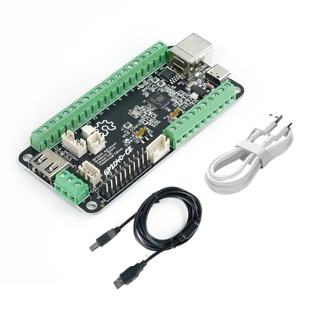 GP2040 RP2040 Advanced V5.6E USB Passthrough PICO Fighting Board For PS4/PC DIY Fight Stick Arcade Hitbox Controller