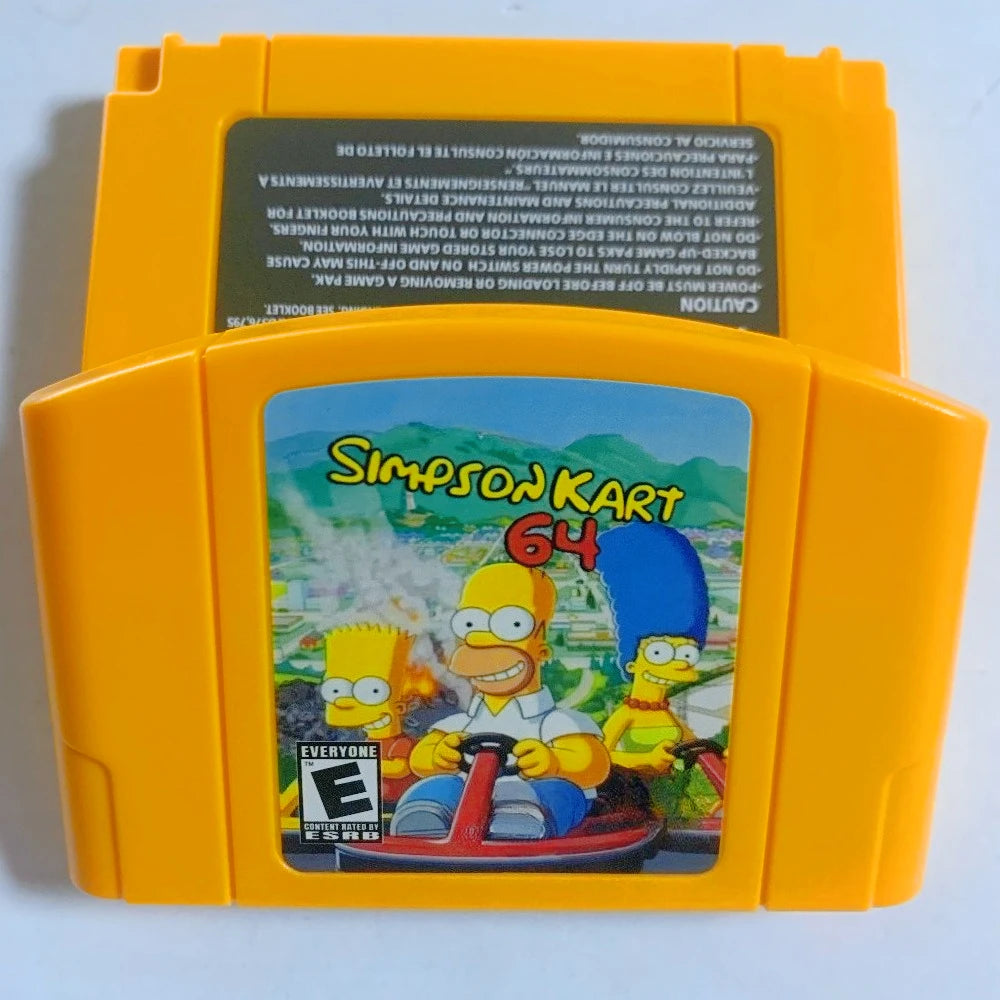 Go-Kart 64 N64 Game Cartridge NTSC US English Version