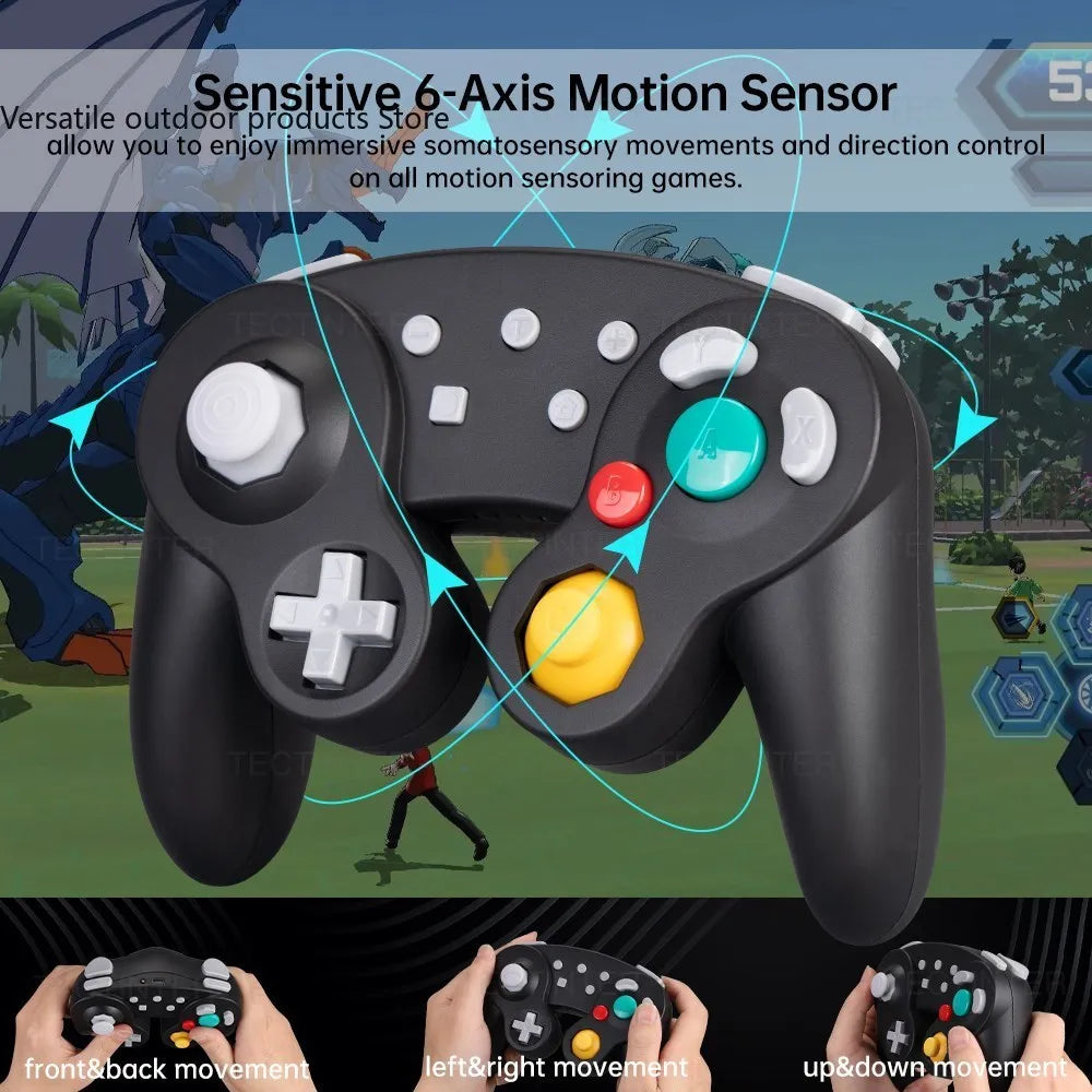 Bluetooth GameCube-Style Controller for Nintendo Switch 2, PC