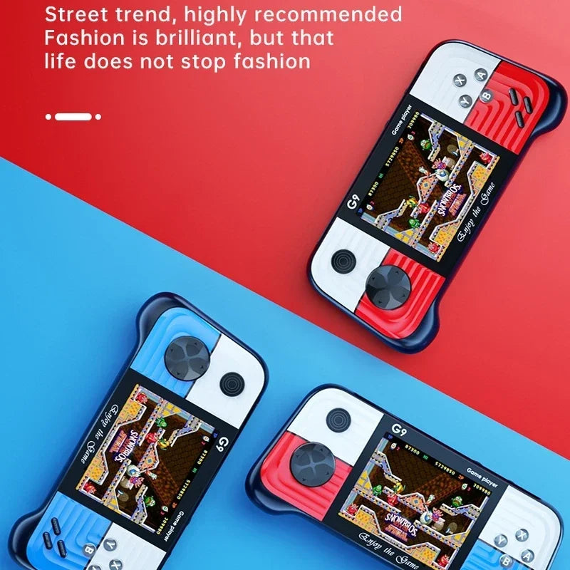 G9 3.0 Inch Nostalgic Handheld Game Console 666 Free Games 8 Bit Mini Portable Retro Game Player Machine
