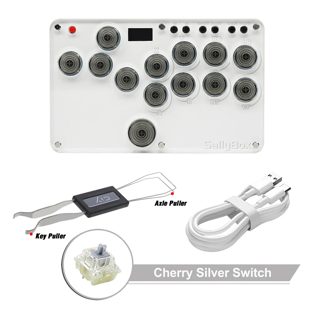 Sallybox SOCD Hitbox Controller for PC, Android, PS4, Switch