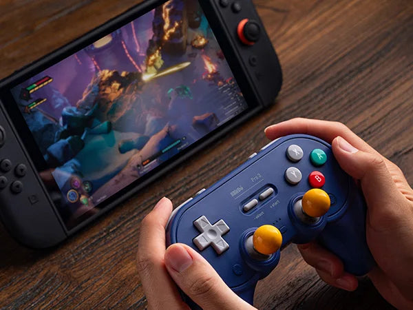 8BitDo Pro 3 Bluetooth Controller for Switch 1/2, TMR Sticks