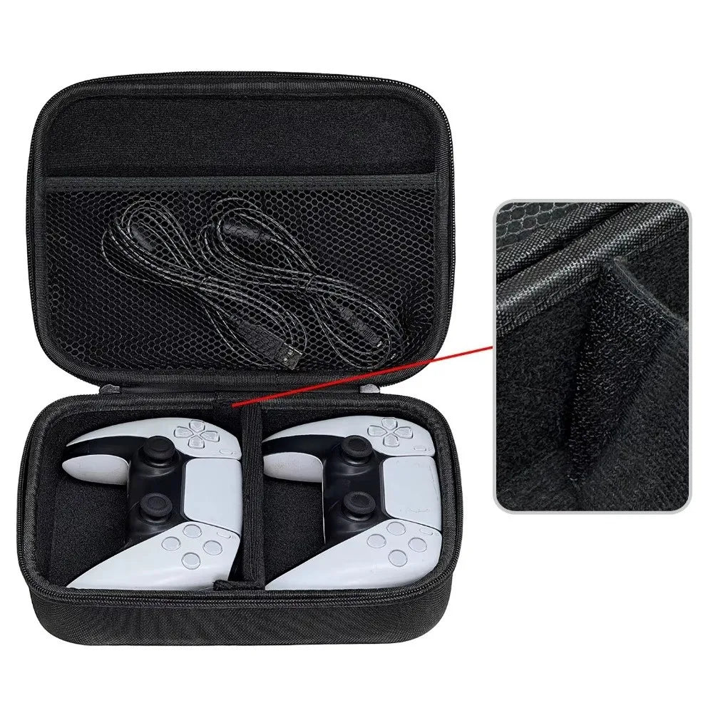 Dual Controller Storage Bag for PS5/PS4/PS3/Xbox Series, Hard EVA