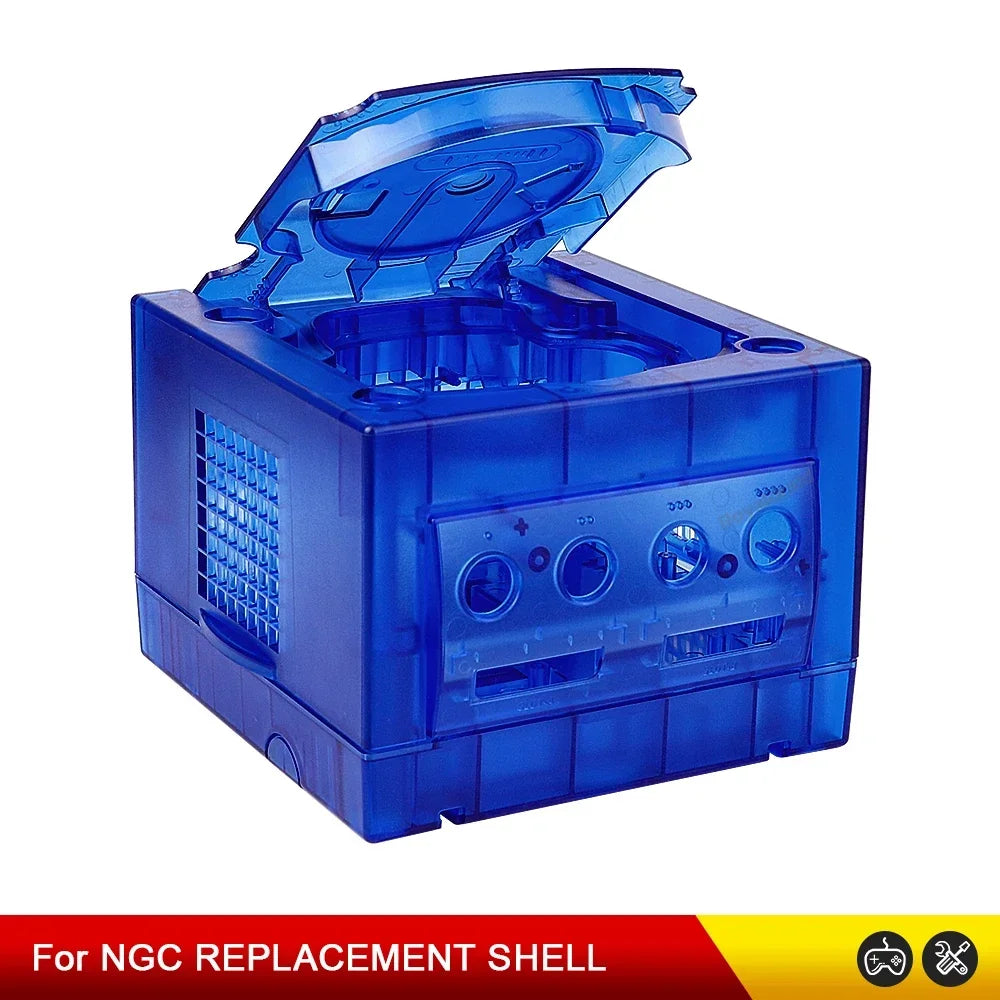 Transparent Black Blue Orange Purple Green White Housing Replacement Shell Case For Nintend Gamecube NGC DOL-001 and DOL-101 Game Accssories
