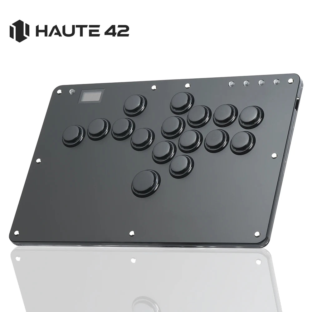 Haute42 Joystick Arcade Leverless Controller Hitbox Fightstick For PC/ Ps4 / Ps5/Steam Fight Stick Arcade Hitbox Controller