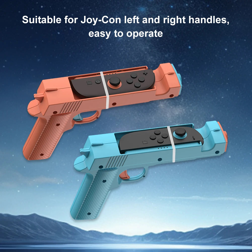 Shooting Game Gun Controller For Nintendo Switch 2 Joy-Con Hand Grip Motion Controller For Shooter Hunting Games For NS2 Console