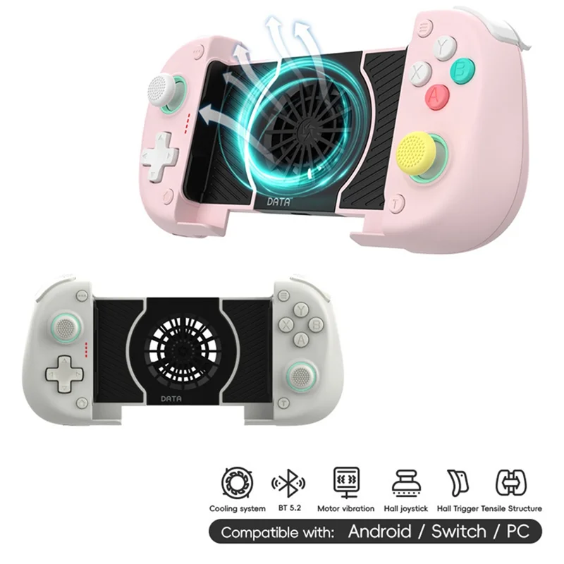 X3 Bluetooth Controller, Hall Joysticks, Cooling Fan, Switch
