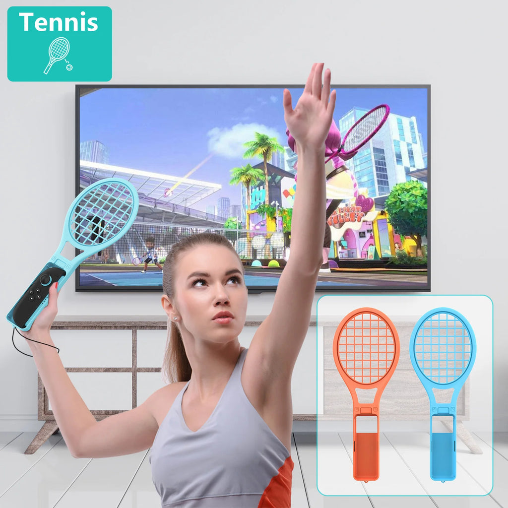 18 in 1 Sports Kit for Nintendo Switch 2 Joy-Con, Golf & Tennis