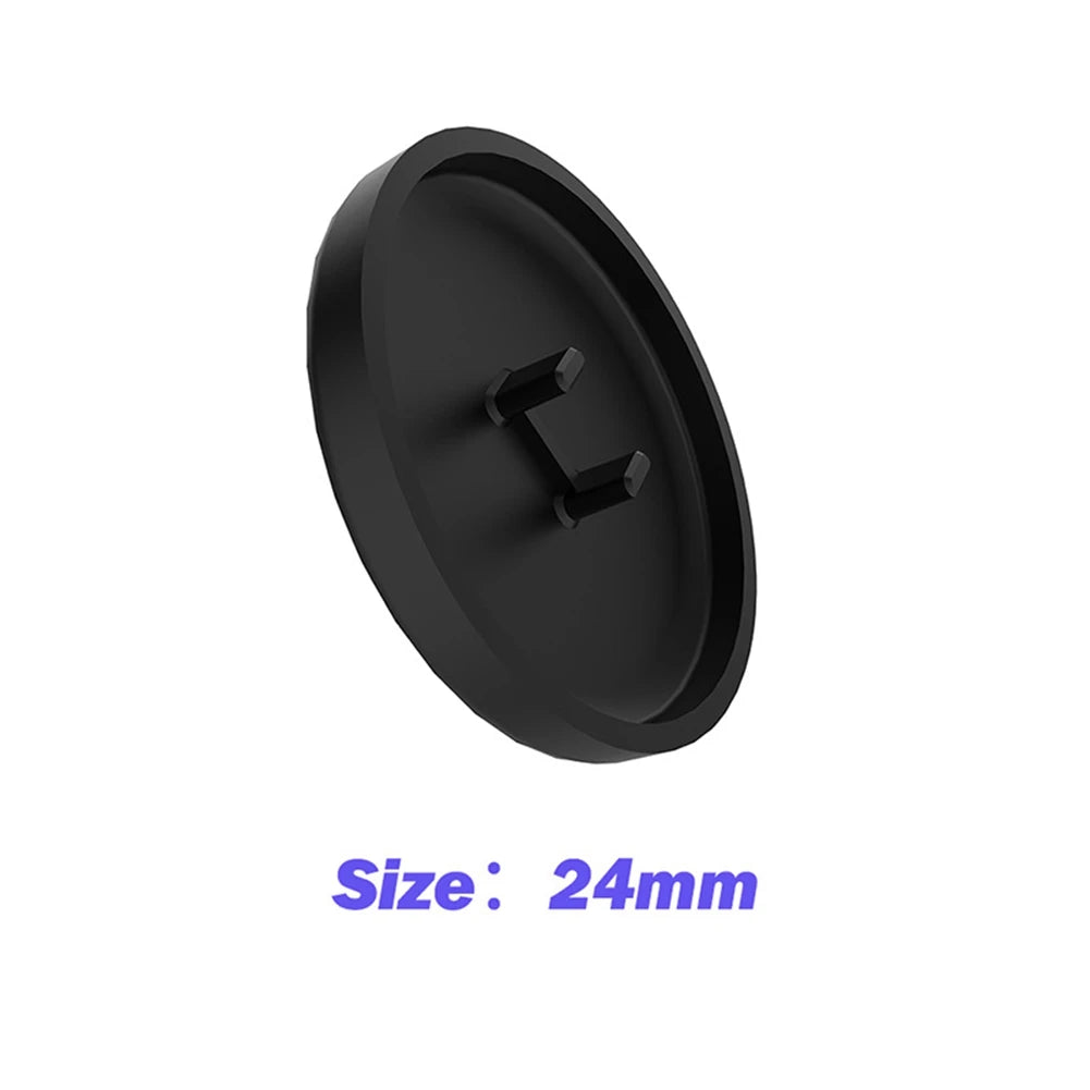 popop 14Pcs Mini HitBox Arcade Fight Stick Switch Button Caps Mechanical Keycap for Kailh Choc Low-Profile Switch V1 Black