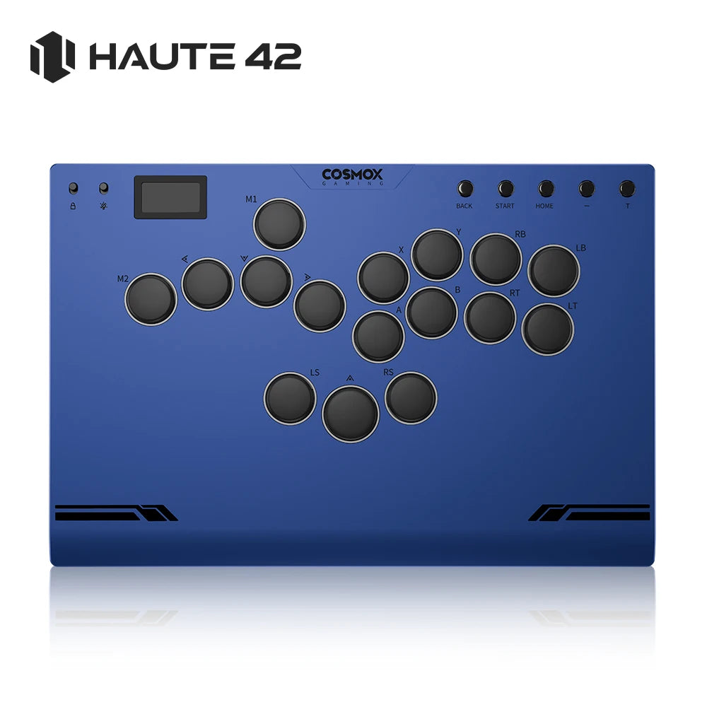 Haute42 M-Ultra Gen 2 Aluminium Alloy Arcade Leverless Hitbox Controller Fighting Game Hitbox Fightstick For PC/PS4/PS5/Switch