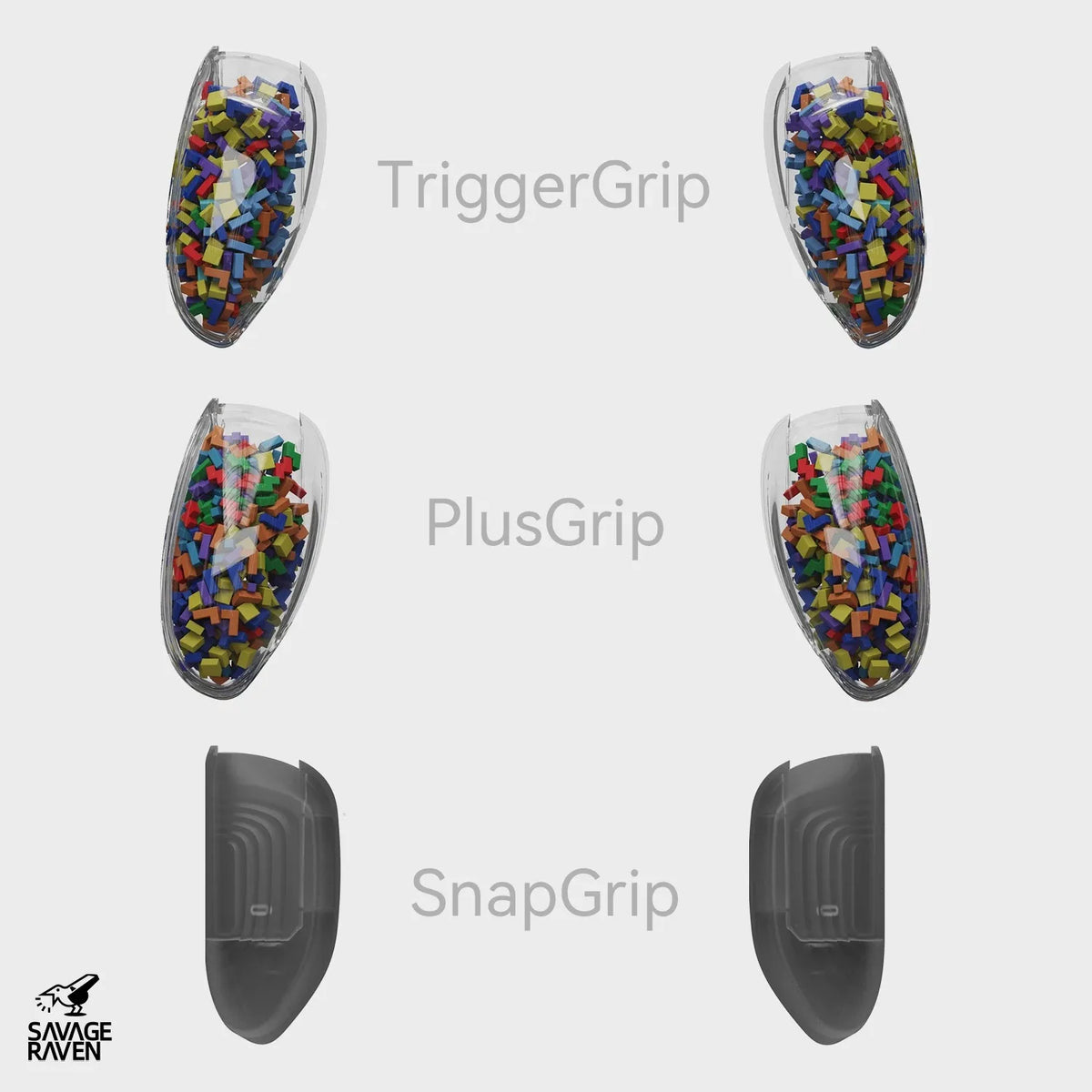 Savage Raven Nintendo Switch 2 Replacement Grip Set, NeoGrip