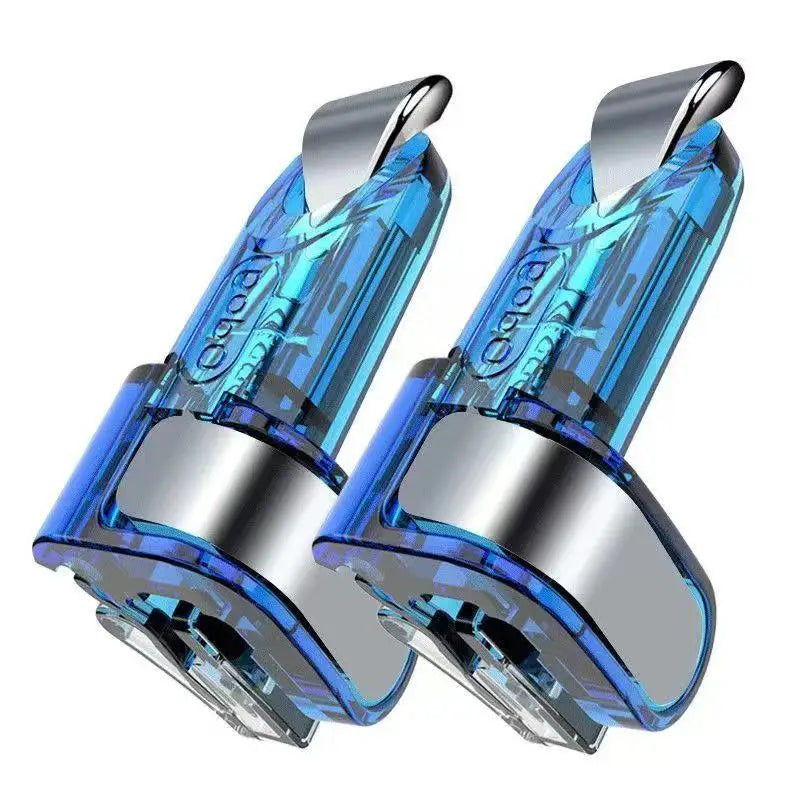 K03 Mobile Phone Game Trigger Controller 4 Fingers PUBG Gamepad Joystick Aim Shooting L1 R1 Alloy Key Button for iPhone Android
