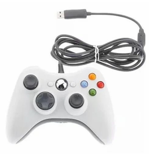 For Xbox 360 /360 Slim USB Wired Controller Console Gamepad Joypad For PC Joystick For 360 Console with Dual-Vibration Turbo
