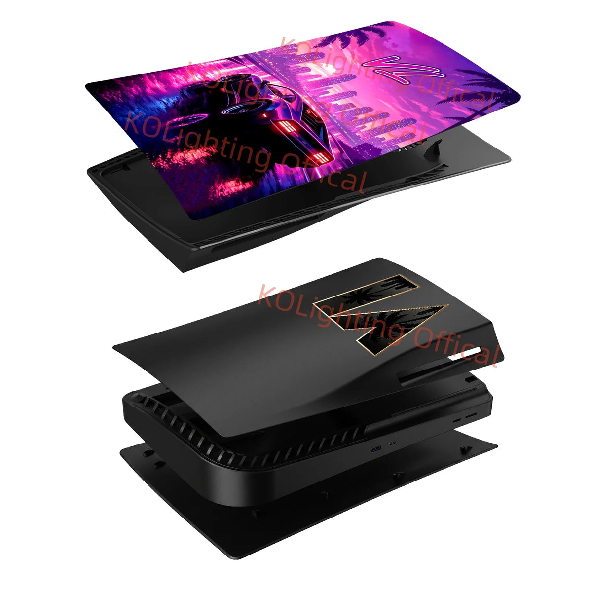 PS5 Disc Edition Console Cover Plates, Faceplate Shell