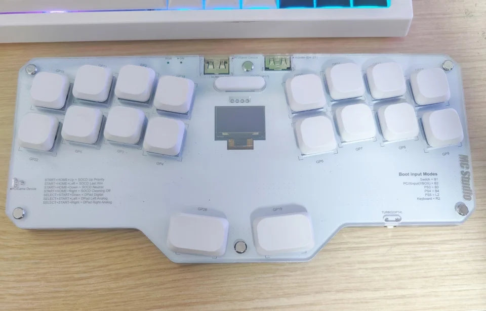 MCstudio Mixbox Fighting Keyboard Arcade Controller for Steam