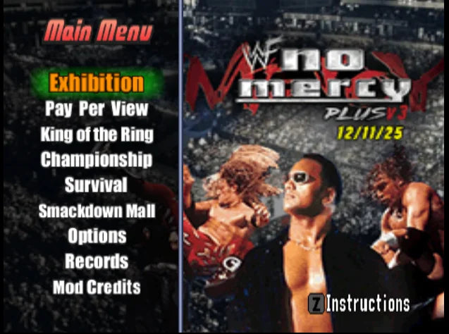 64 Bit Games ** WF no mercy PLUS V3.0 Born to be Wired in Summer 64 ( English USA Version!! )