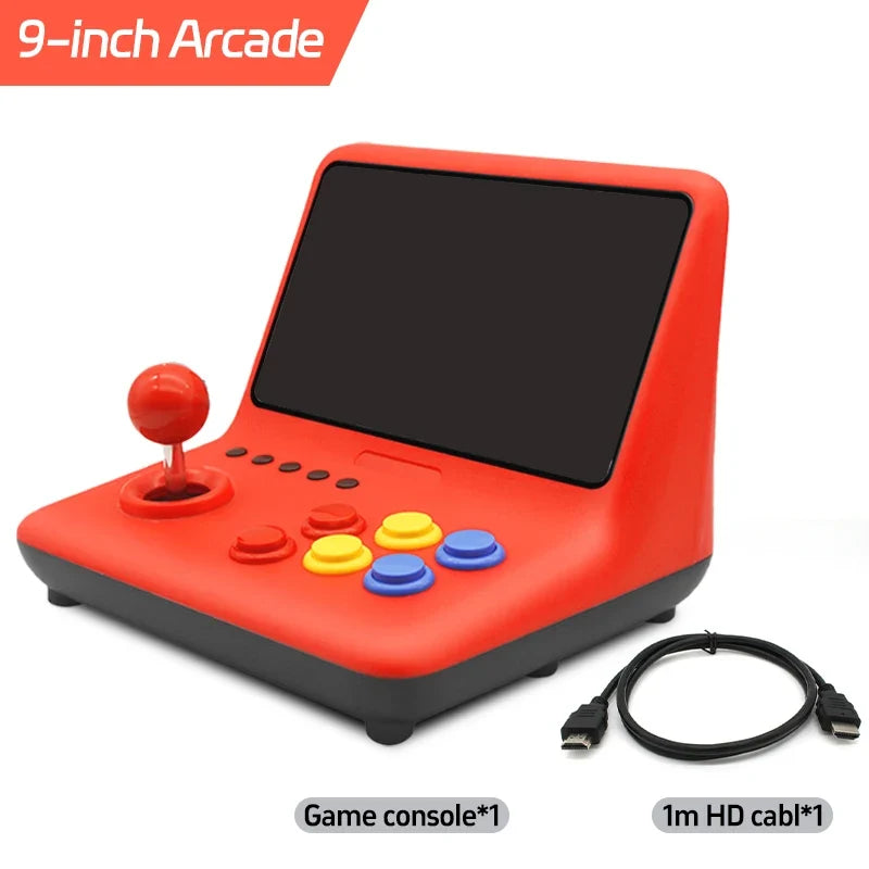 Coopreme A12 Arcade Game Console, 9 Inch IPS, Dual Joystick