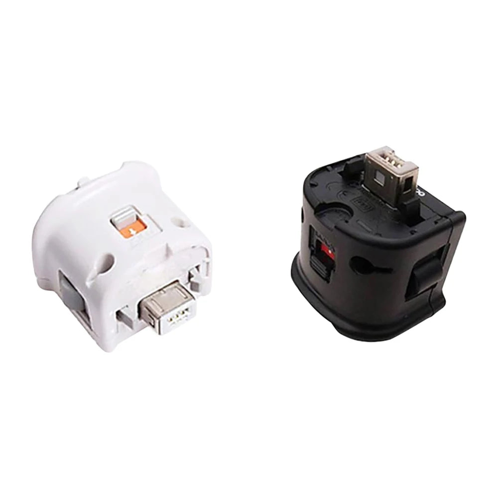 Motion Plus Sensor Adapter for Wii Remote, Black or White