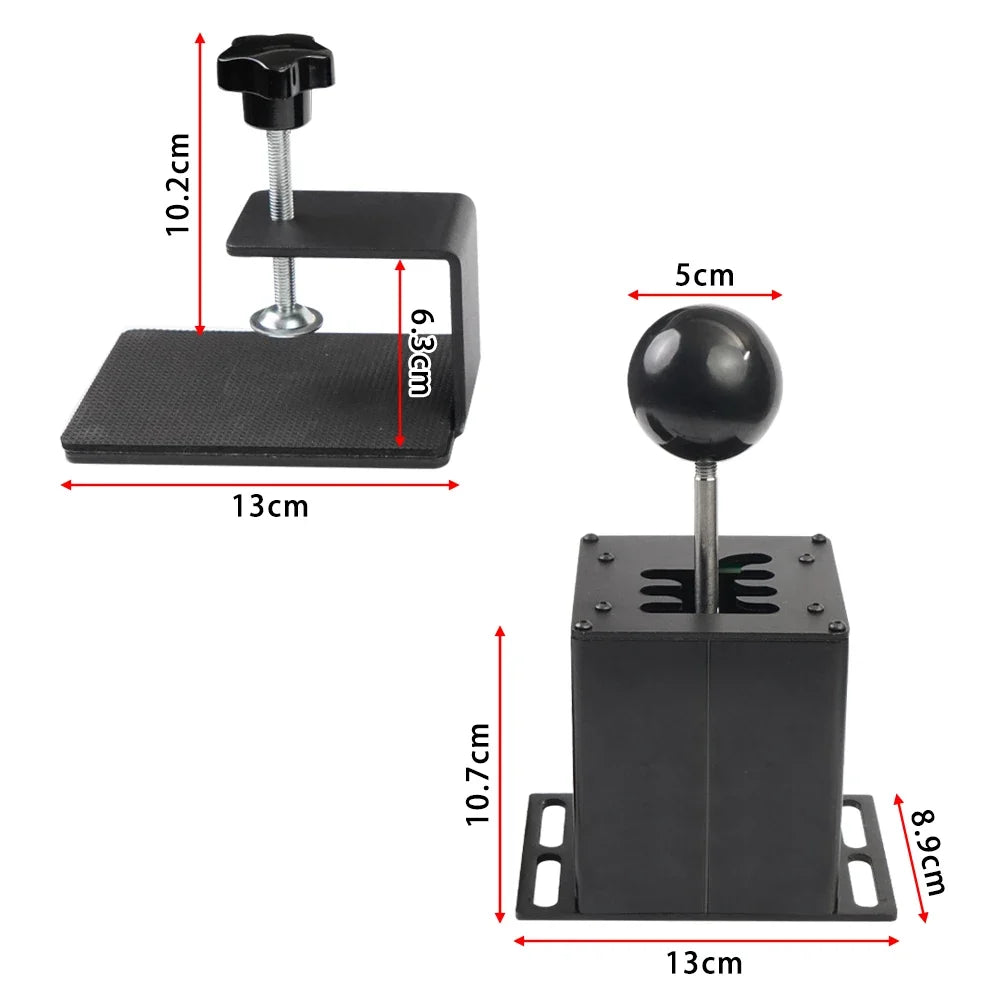 PC USB H Gear Shifter For Logitech G27 G29 G25 G920 For Thrustmaster T300RS/GT Shift Knob For ETS2 Simracing Racing Game