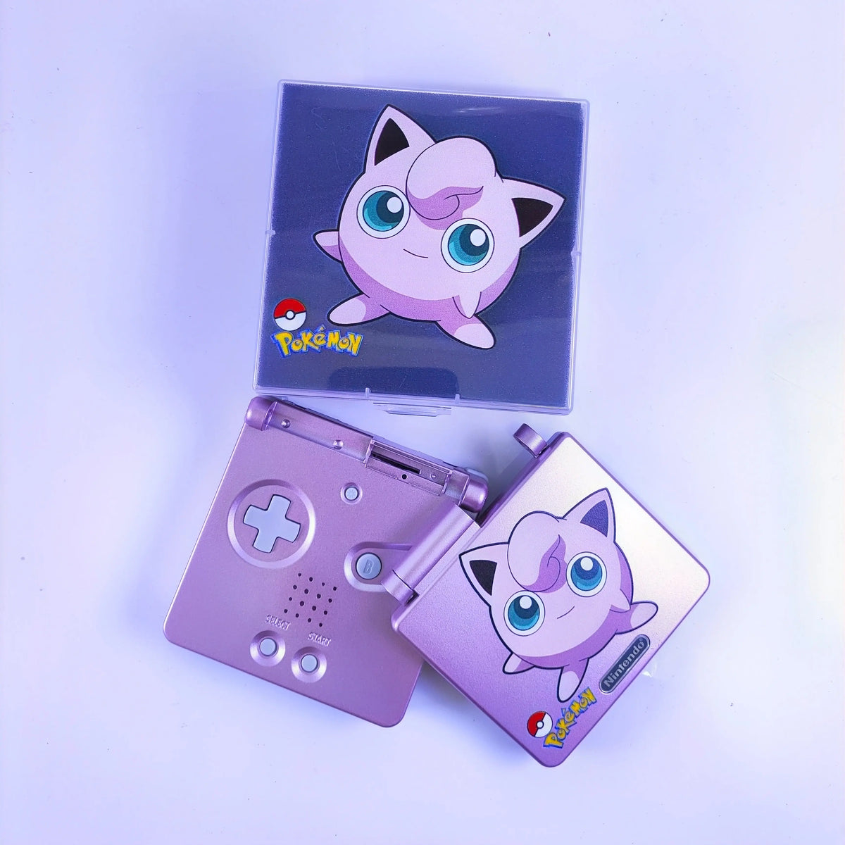 GBA SP Color Printed Replacement Shell, Creative DIY Housing