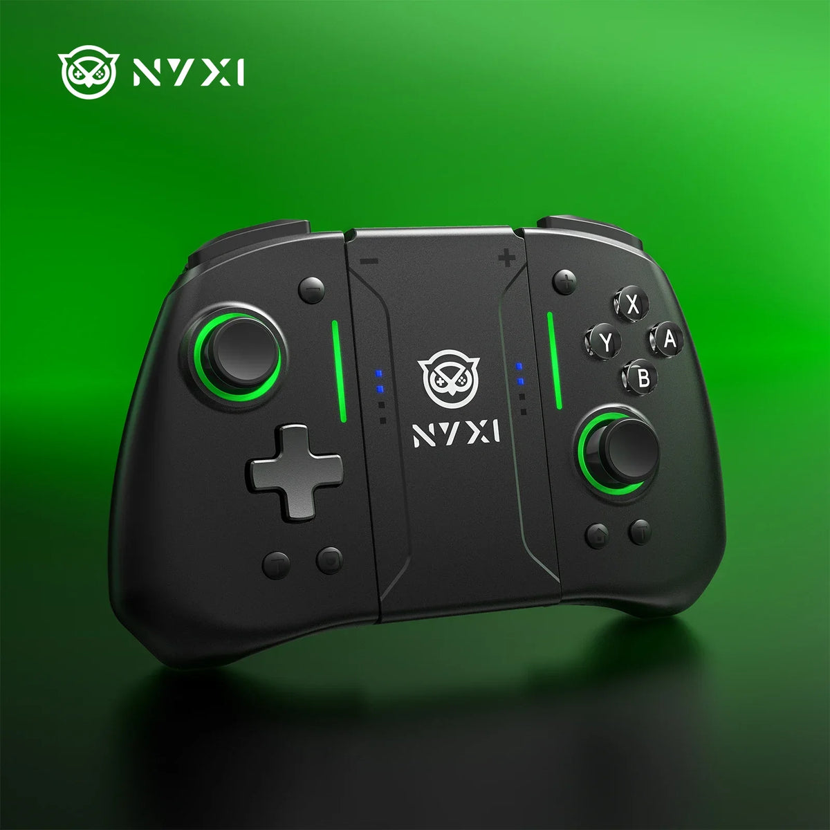 NYXI Hyperion Pro Hall Joystick Wireless Game Controller Gamepad with RGB Lights for Nintendo Switch