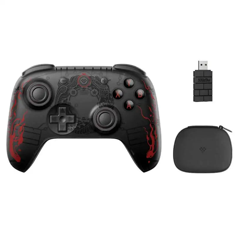 8BitDo Ultimate 2C Wireless Game Controller Wired Gamepad Black Myth WuKong with Hall Effect Joystick for Windows 10 11 Android