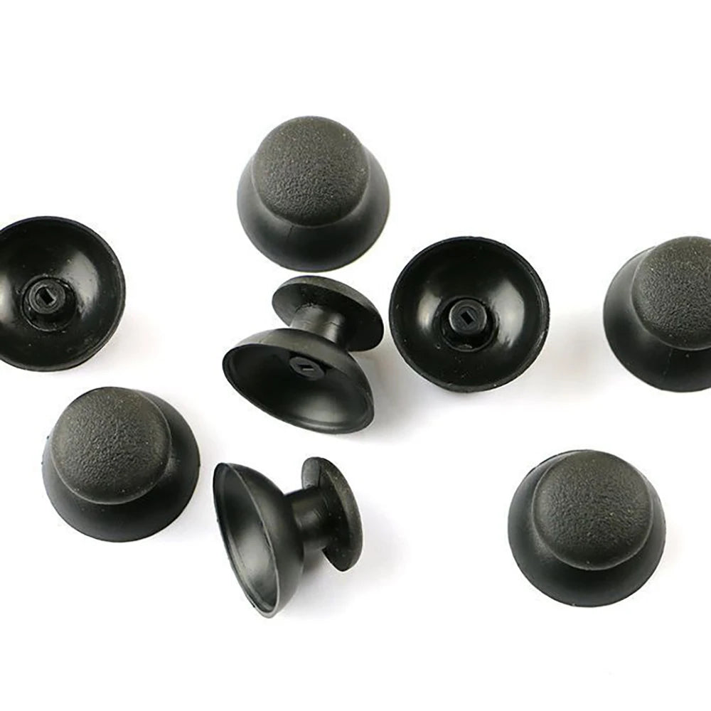 10Pcs For PS2 Joystick Cap For Sony PlayStation2 PS2 Controller Small Hole 3D Analog Joystick Mushroom Head Caps Part Replace