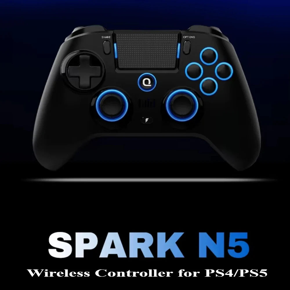 QRD Spark N5 Wireless Controller for PS5 PS4 PS3 PC Hall