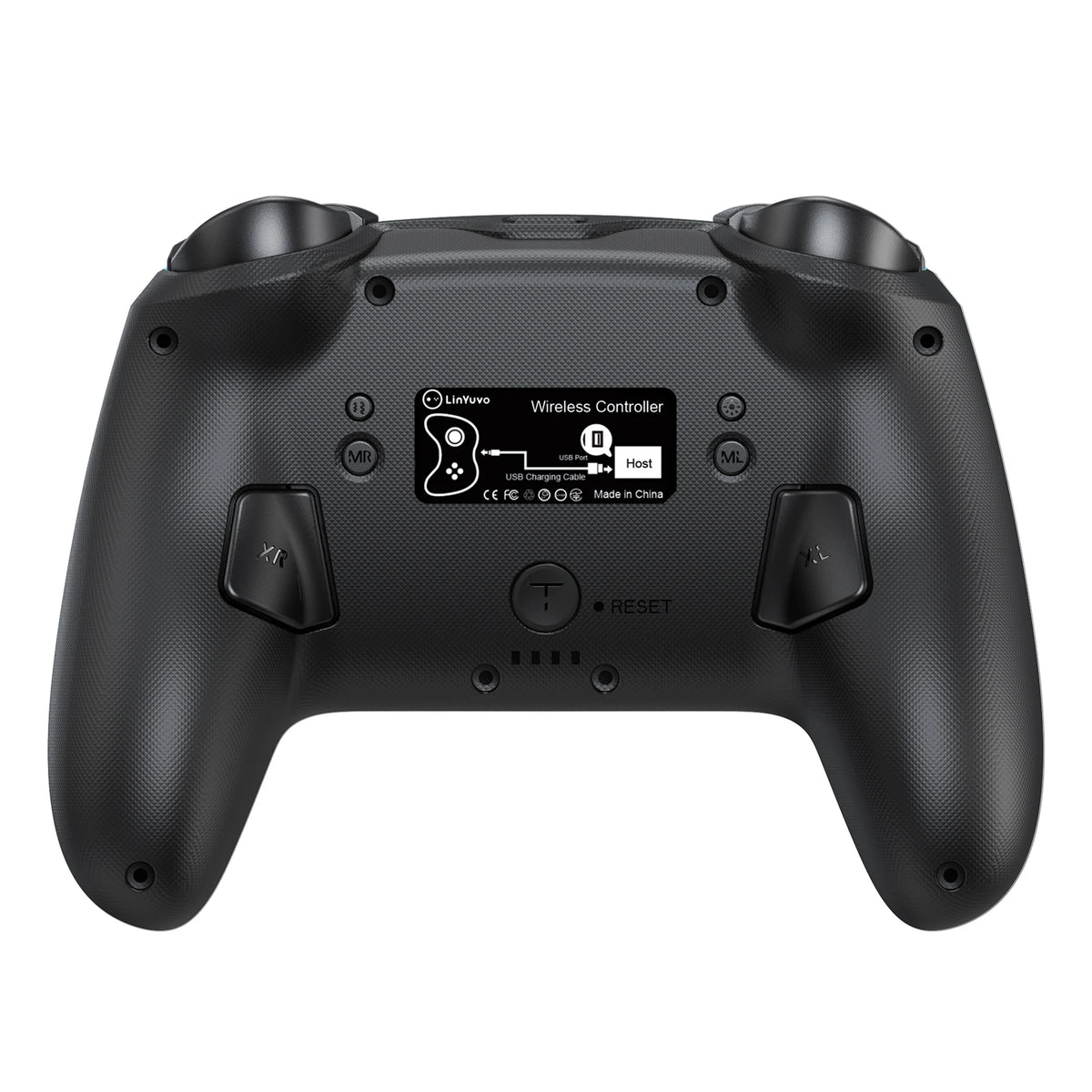 LinYuvo Wireless Controller KS11 (No Deadzone) for Switch/Lite/OLED with Vibration,Motion,Turbo,Metal Joystick and LED Light