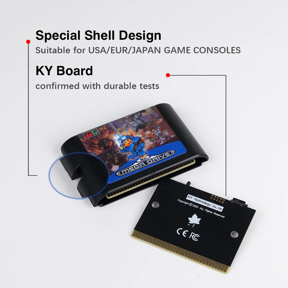 Video Card for Sega MegaDrive Genesis 1000 in 1 Games for Everdrive Mega Drive Mortal Kombat Region Free Shell Save Function