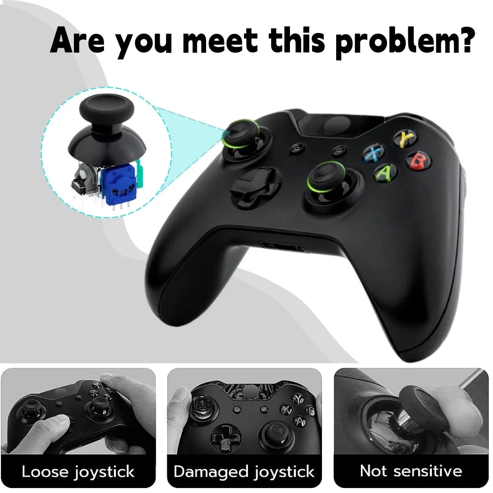 Hall Effect TMR Joystick for Xbox One, Series X/S, 2-10 Pcs