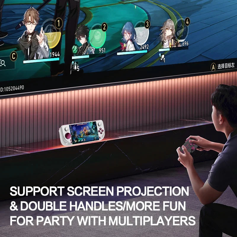 E6MAX Android Handheld Game Console 5-Inch Touch Screen 4+32GB