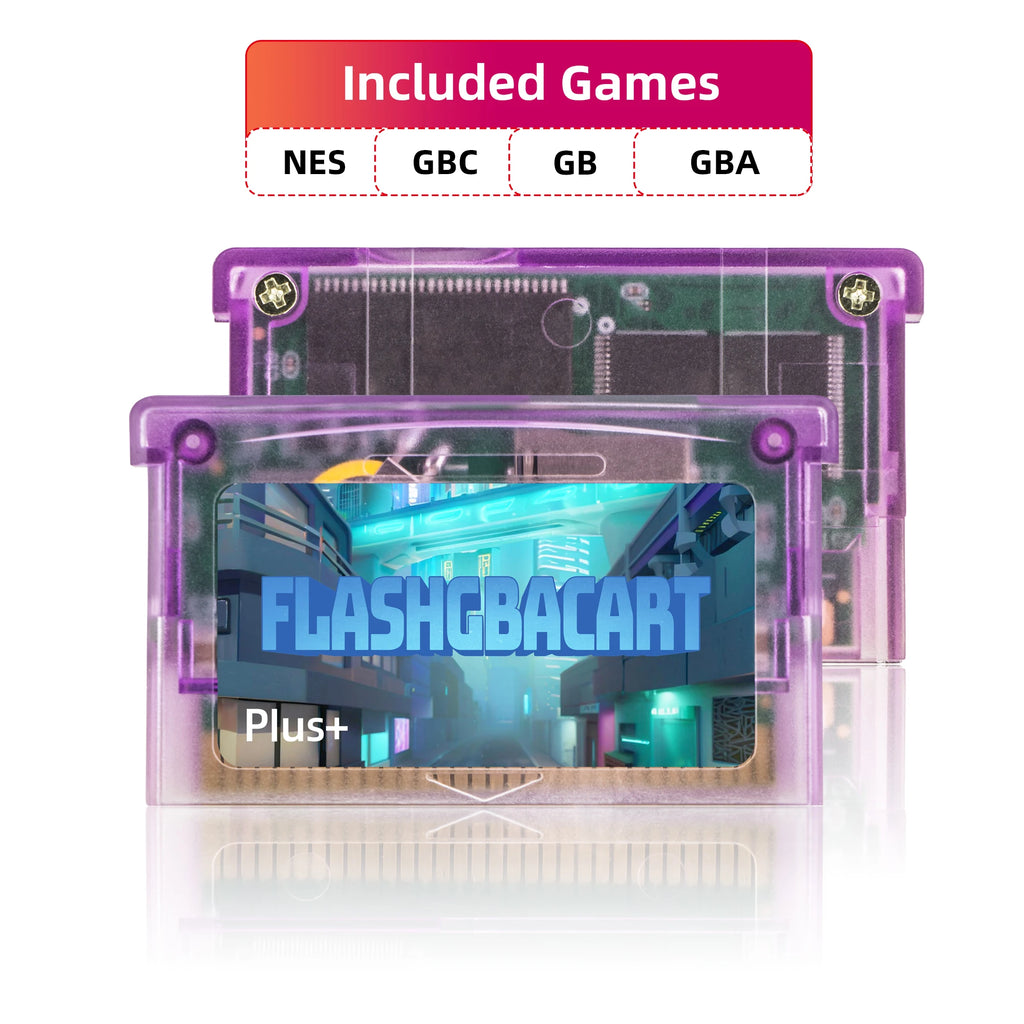 REMANK Flash GBA Cart V1.5 with RTC & 100+ Retro Games for GBA SP