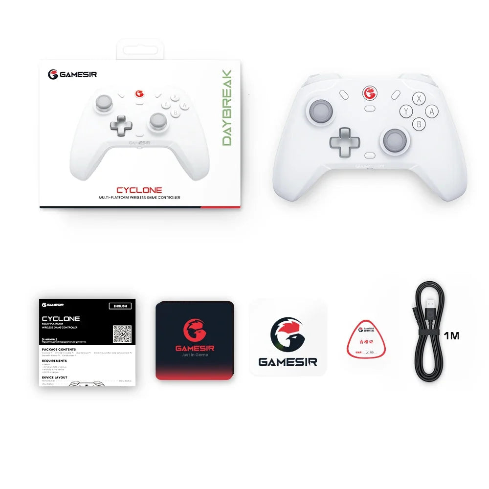 GameSir Cyclone Pro Wireless Switch Controller, Hall Effect