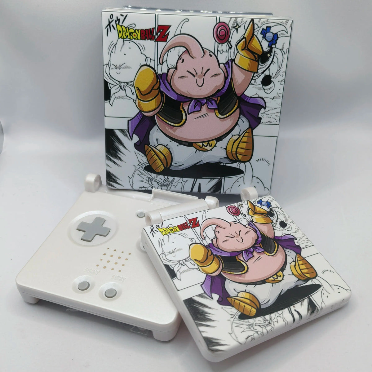 GBA SP Color Printed Replacement Shell, Creative DIY Housing
