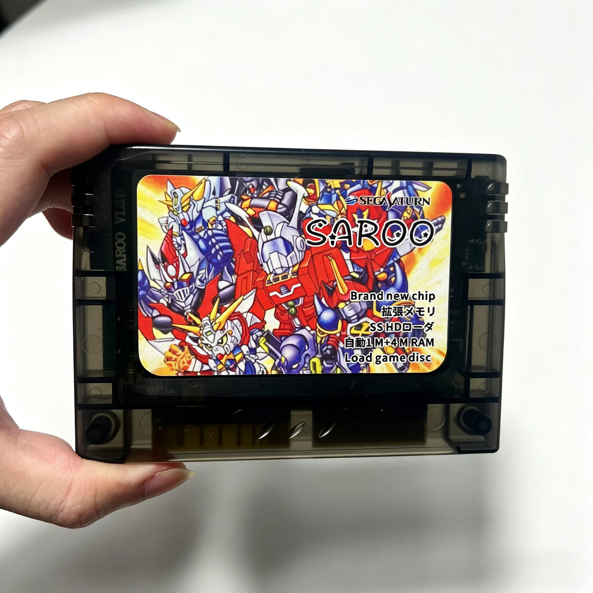 SEGA SATURN 0.9 Firmware Plug and Play DIY SAROO SS Fast Reading Card for Console ，with TF/SD Card Direct Reading Accelerato