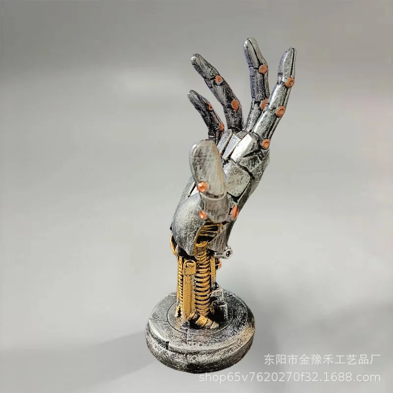 Nintendo Switch & Xbox Controller Stand, Cyberpunk Mech Arm