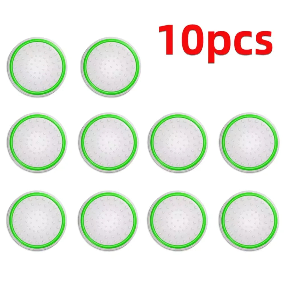 10Pcs Luminous Thumb Grips for PS4, PS5, Xbox One & Switch